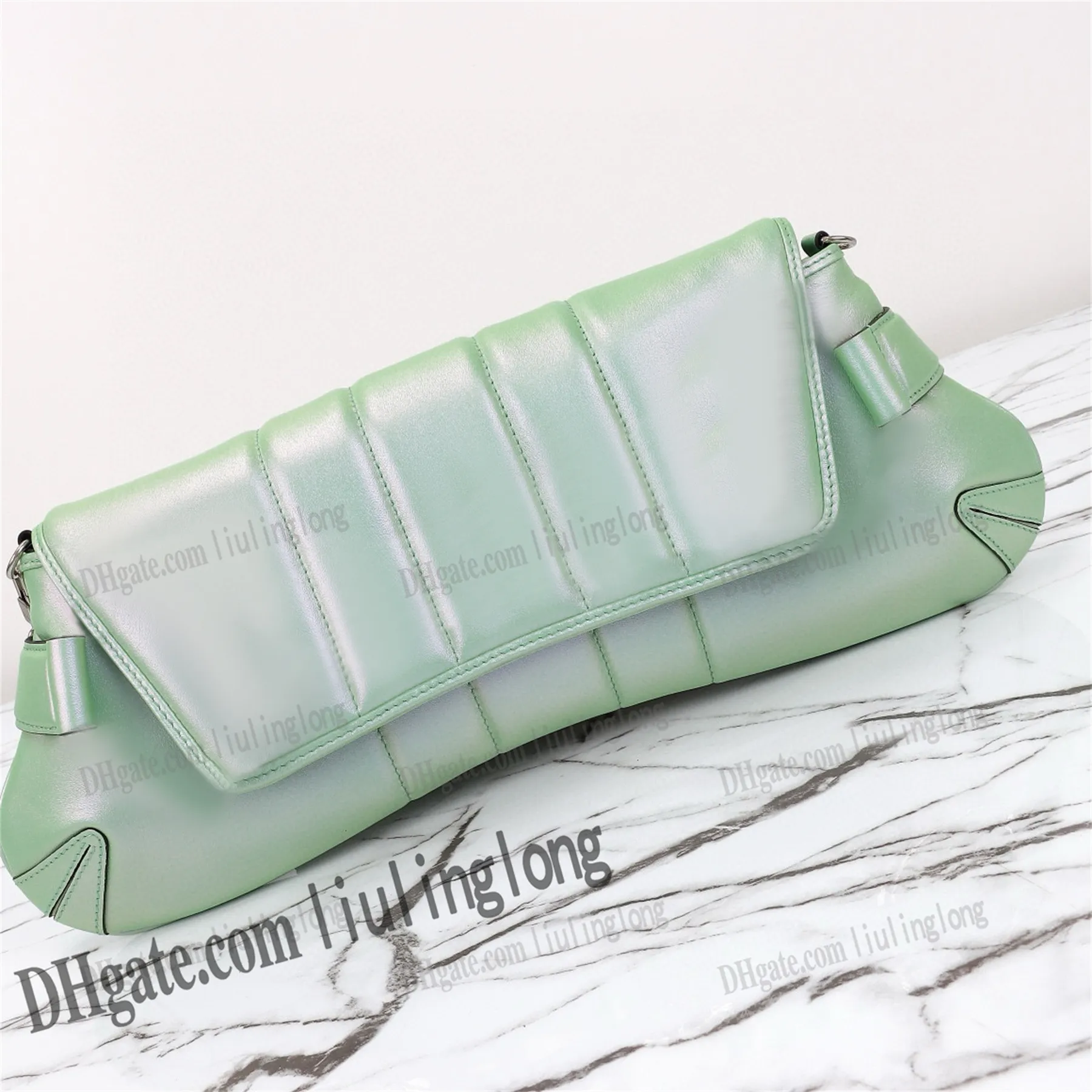 Luxerys Marmont Light Green Iridescent Designer Bags Crossbody Bag Women Leather Leather Barge Handbag Classic Classic Colors Totes Pars