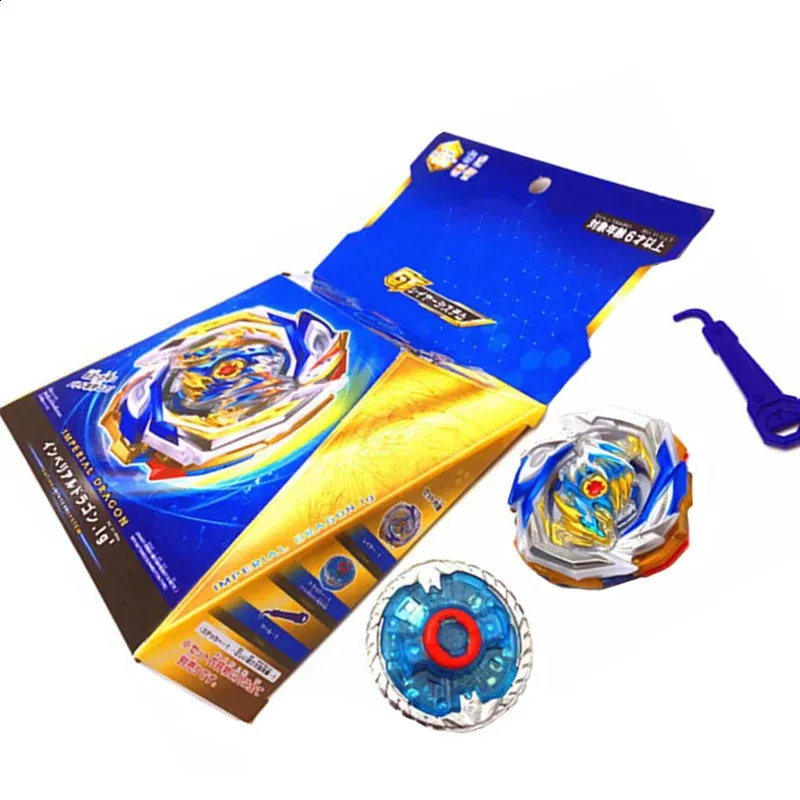 Imperial Dragon Spinning Top Set Electric Driver, Spark Launcher