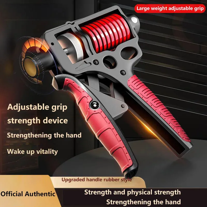 Grip Strength Male Professional 100 kg Justerbar armfinger handledstränare 120 kg Hållbar TPR 240127
