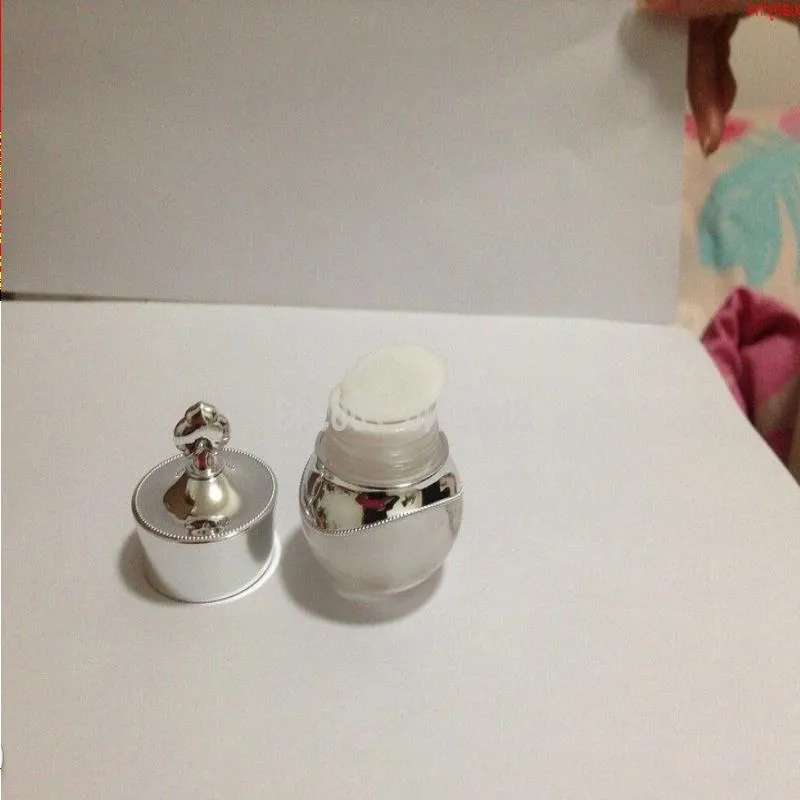 5G SILVER CROWN shape cream bottle,cosmetic container,,cream jar,Cosmetic Jar,Cosmetic Packagingbest qty Oixwk