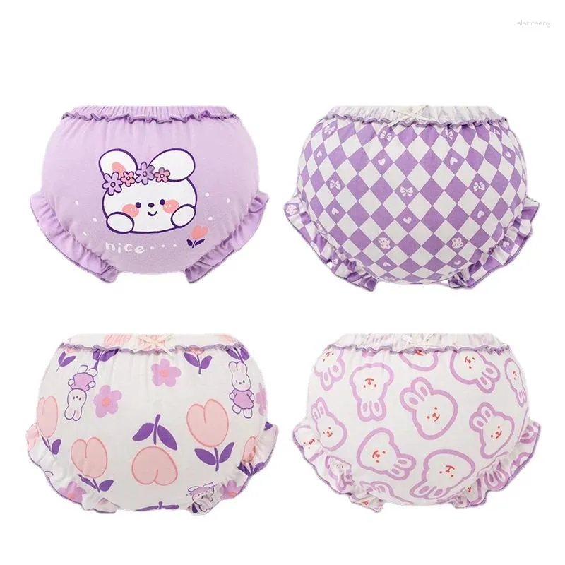 Slipje Katoenen Babys Meisjes Slips Voor Kinderen Shorts Ondergoed Kinderen Onderbroeken 4 stks/partij