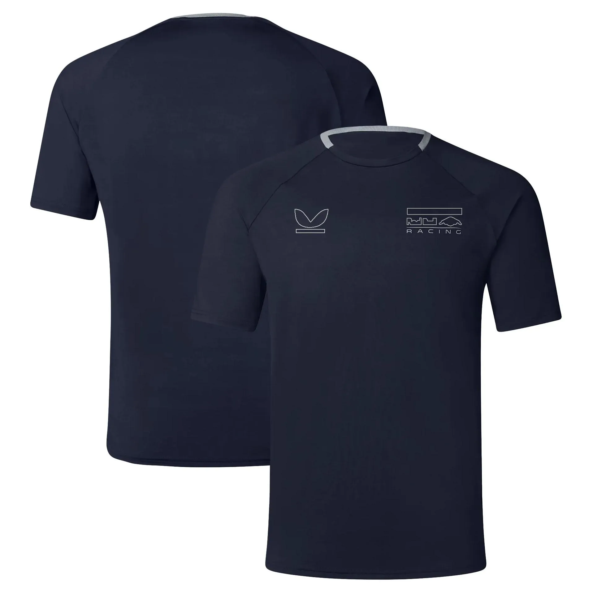 Herrpolos 2024 Nya F1-fans bär t-shirt forma 1 lag herrar skjortor sommar racing casual sport tee plus size custom dhlbc 5grm