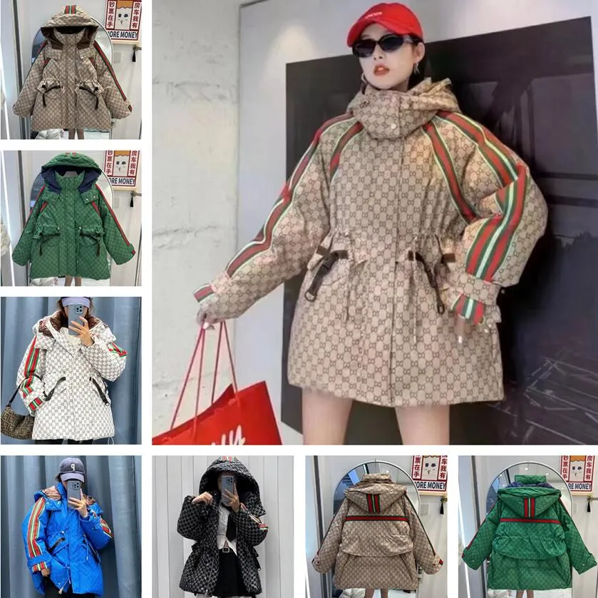 Qualité haut de gamme nouveaux hommes et femmes couples doudoune décontractée dans la marque chic de style long manteau Parker en duvet d'oie blanc épaissi doudoune à capuche