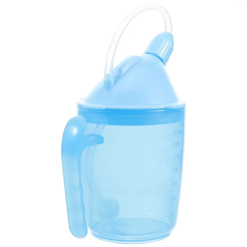 Water Bottles Disabled Drinking Bottle Patient Cup Glasses Adults Sippy For Elderly Spill Proof