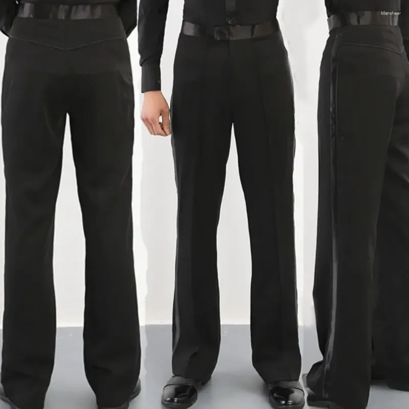 Stage Wear Tango Pants Men Dancewear Boys Shirts Men's Trousers Ballroom Mens Latin Dance For Costumes