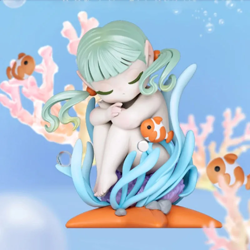 Sono mar elf série caixa cega brinquedos mistério mistério figura caja misteriosa surpresa kawaii modelo presente de aniversário 240119