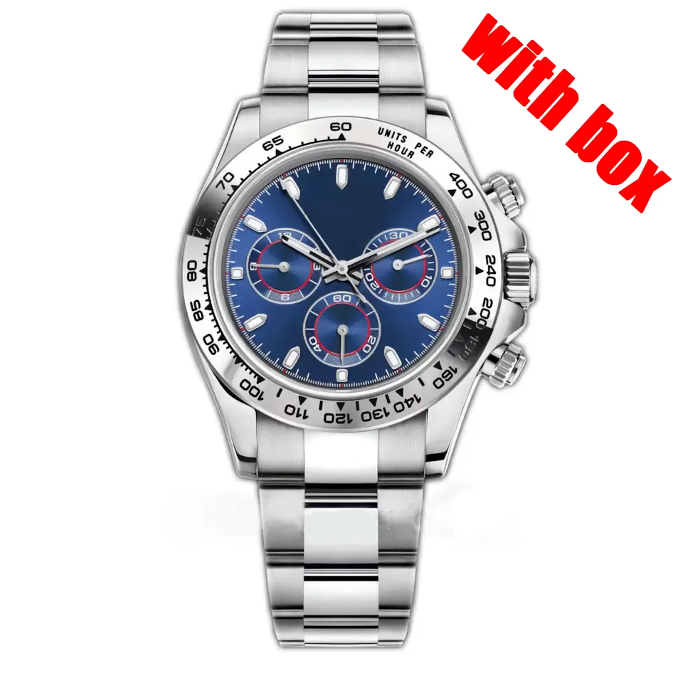 Titta på högkvalitativa herrklockor Designer Mechanical Watch Luxury Automatic Ceramic Bezel Wristwatch 904L All rostfritt stål