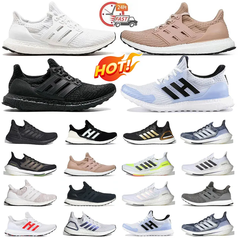 Ultraboosts 20 män casual löpskor tränare utomhus sneakers 6.0 4,0 5.0 ultras trippel svart vit solblå kvinnor casual tränare sneakers storlek 36-45