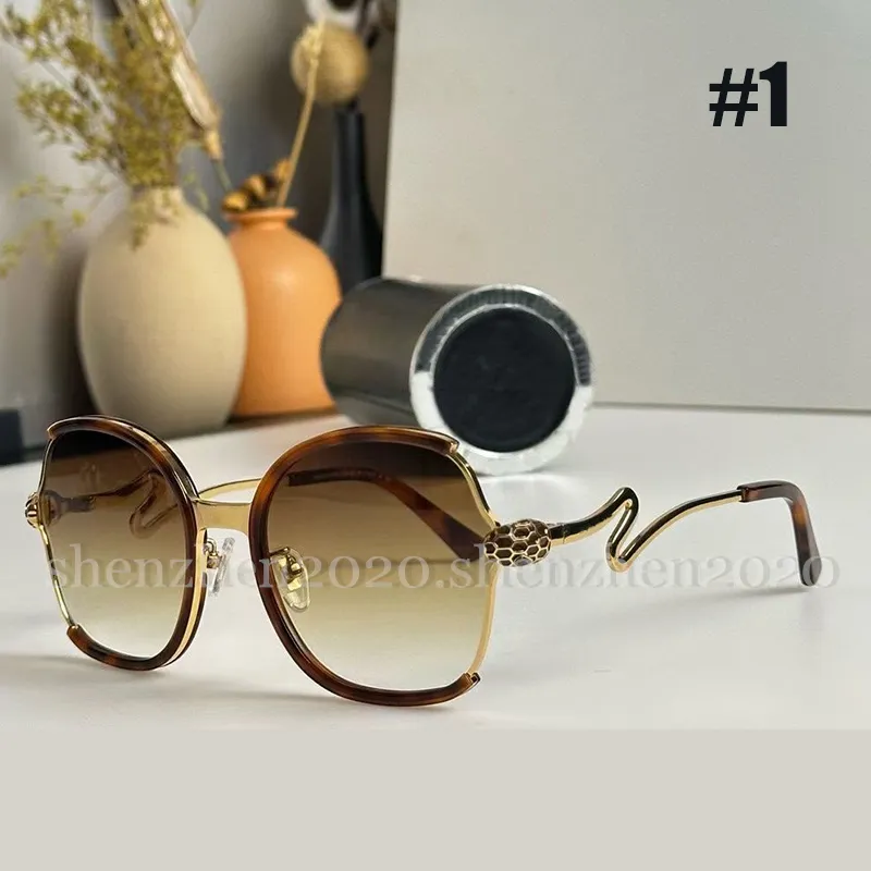 Premiummärke Fashion Solglasögon utsökta glasögonramar med låda med låda