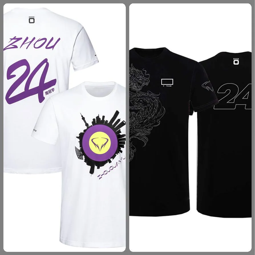 Nową koszulkę Mężczyznę Racing Formuły Formuły 1 Mężczyznę na okrągłe szyi i rozmiar odzieży roboczej fanów można dostosować.