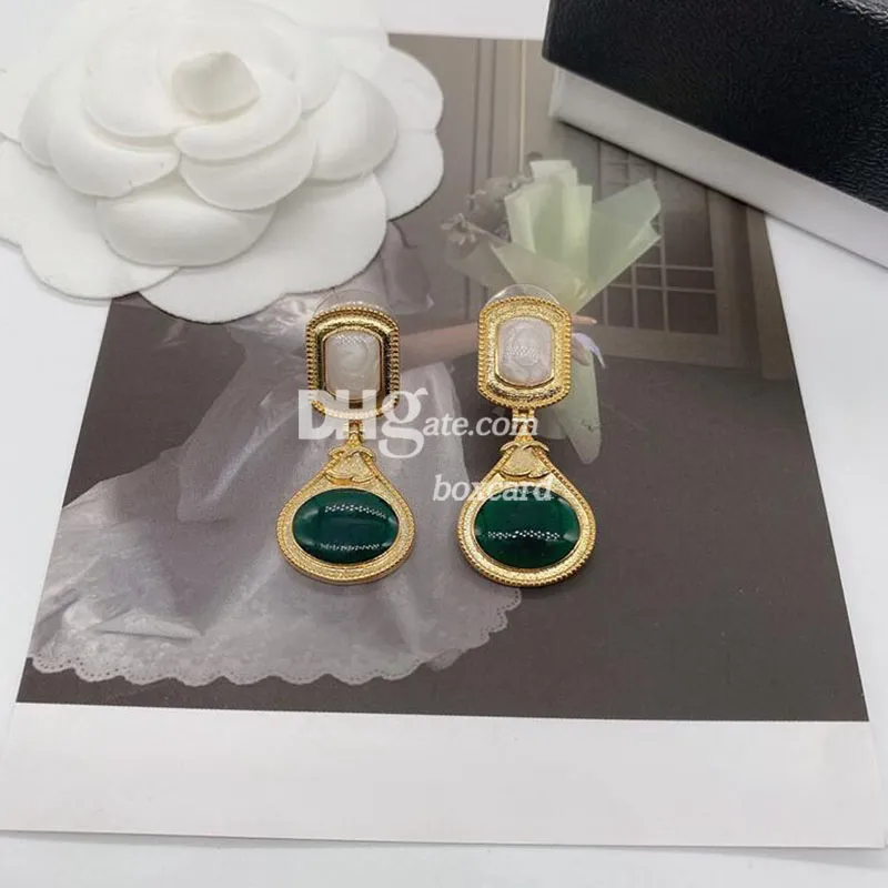 Save Big on Bulk Earrings With Emerald Vintage Earring Box Included:  Sterling Silver Emerald Earrings, Delicate Dangle Earrings, Letter Plated  Ear