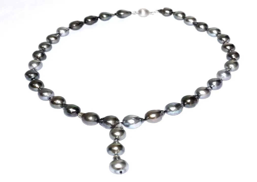 Fine Pearls Jewelrymulti Colors Luster Tahitian South Sea 35 PCS Baroque Pearl 18Quot Necklace8133736