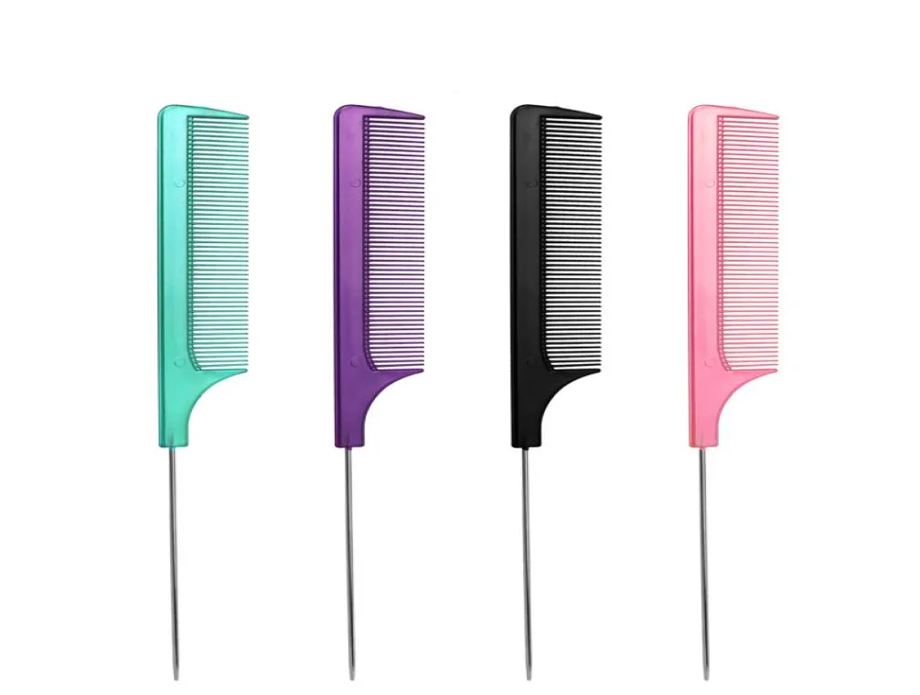 Professional Hair Tail Comb Salon Heat Resistant Pin Rat Antistatic Separate Parting Dyeing Combs Styling Tools7382569