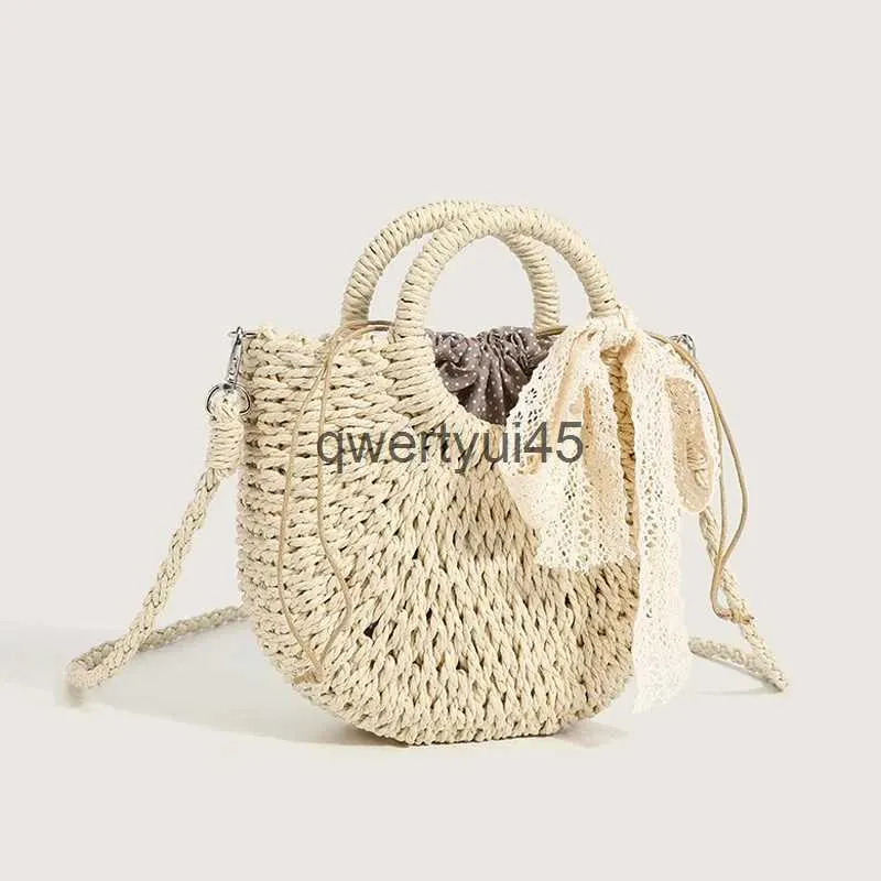 Bolsas de ombro verão palha beac saco e-tecido feminino andbag fasion cesta crossbody casual grande capacidade raan totesh24217