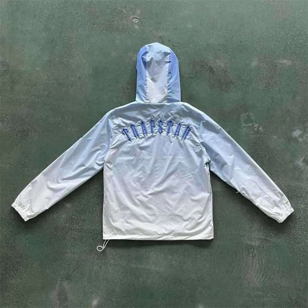 Piumino da uomo Parka caldo Giacca Irongate Giacca a vento-blu Grdient Blu Cappotto da donna ricamato di alta qualità Taglie Topsweater Jacketstop