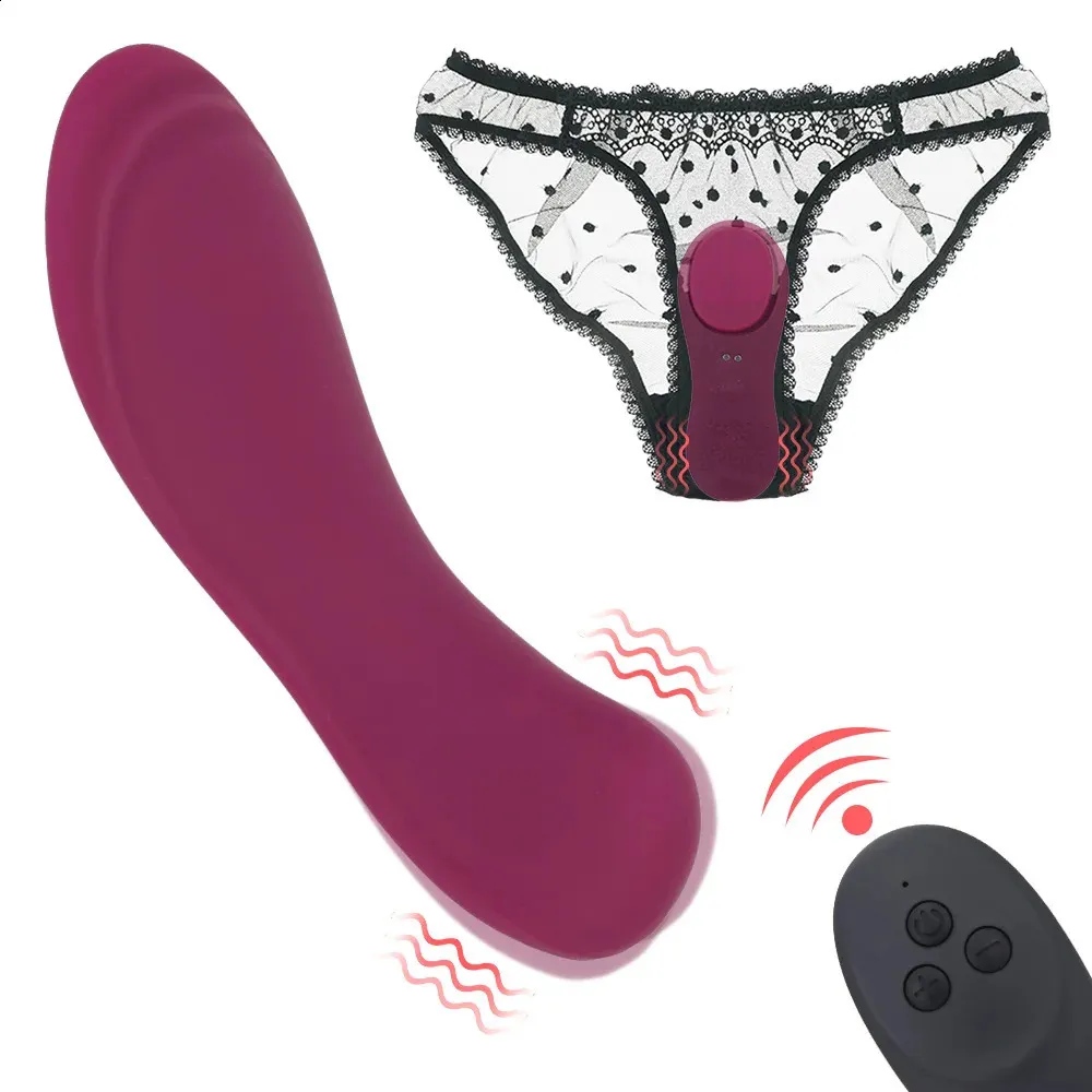 Sexleksaker för kvinna Portable Panty Vibrator 10 Frequency Clitoral Stimulator Invisible Vibrating Egg Female Masturbator 240129