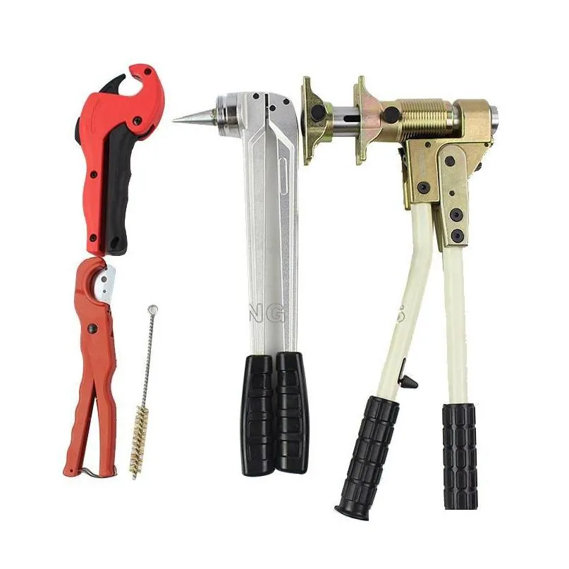 Ensembles d'outils à main professionnels Outils de palourde de tuyau Pex Crim Pex-1632 Gamme 16-32 mm pour le kit de plomberie du système Rehau Livraison directe Moteurs mobiles Dhofc