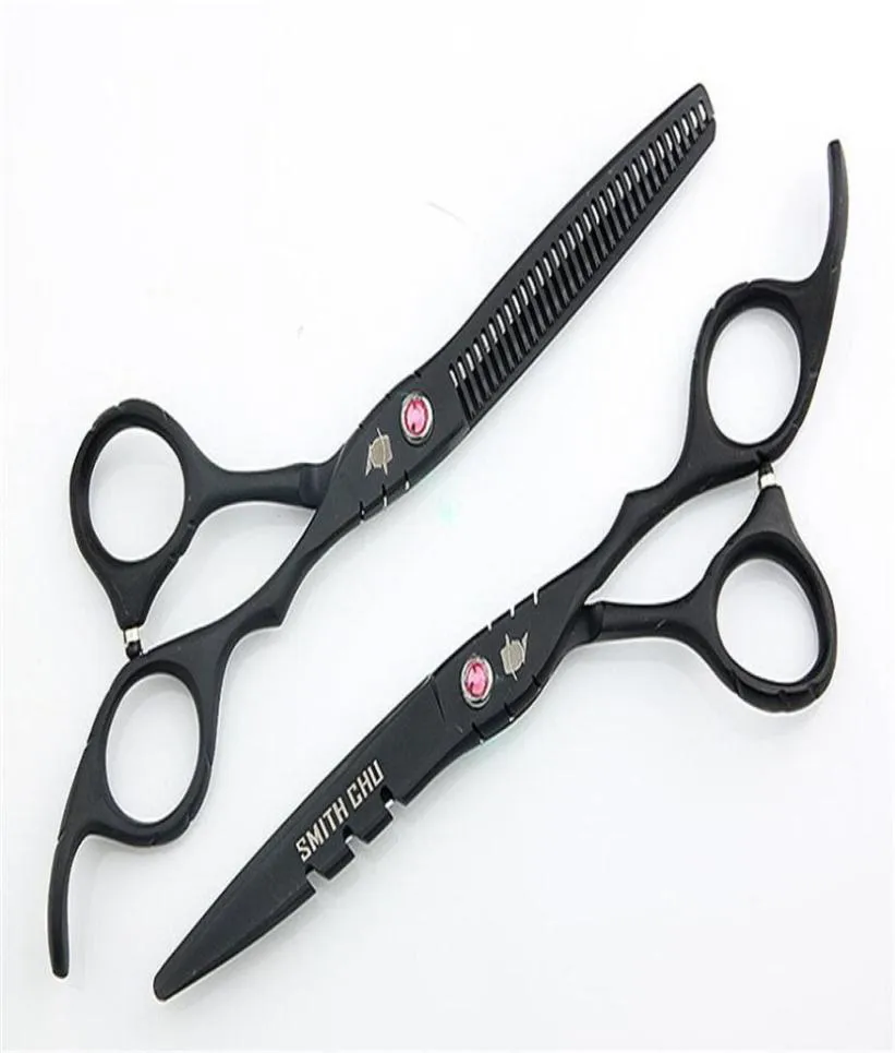 6 0inches Smith Chu Professional Barber Scissors frisörsax Hårklippningsverktyg Frisesalong SCISSOR228K2368087