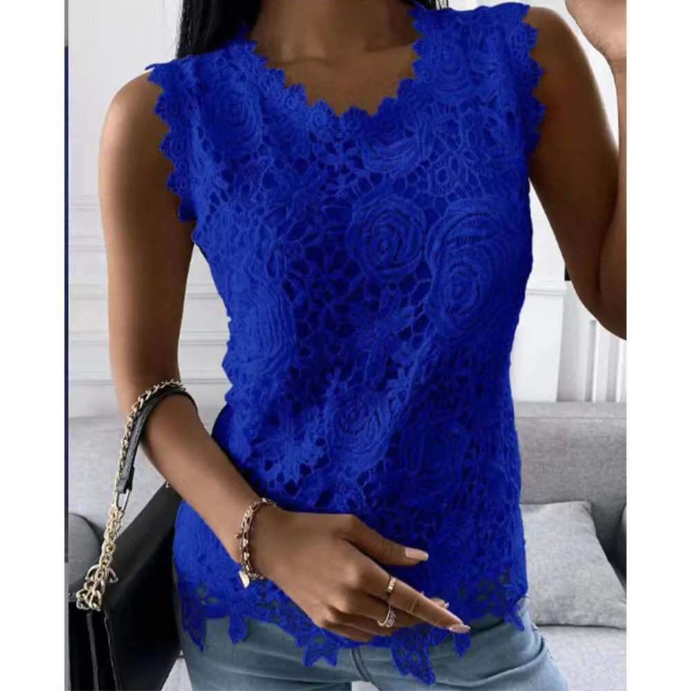 Designer women's clothing new top vest lace shirt women cotton blouse woman clothes tshirts women tops ladies shirts white t shirts fat woman summer t-shirtsMC8W