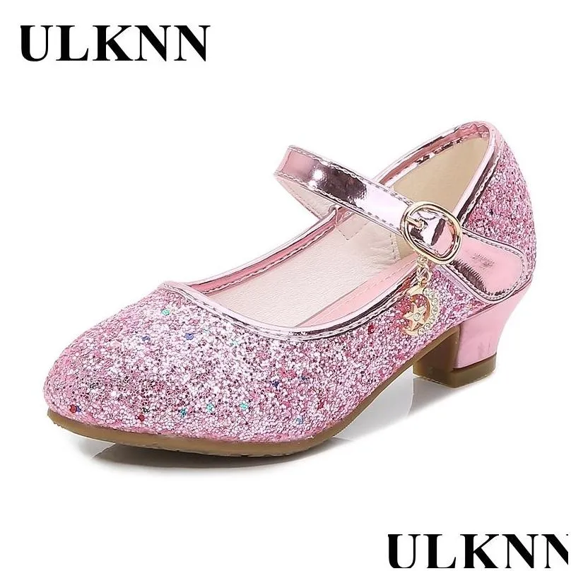 スニーカーknn anakanak sepatu hak tinggi gadis kit kasual pink glitter anak perempuan simp ukuran 2638 220611ドロップデリバリーベビーキッズdhhzy