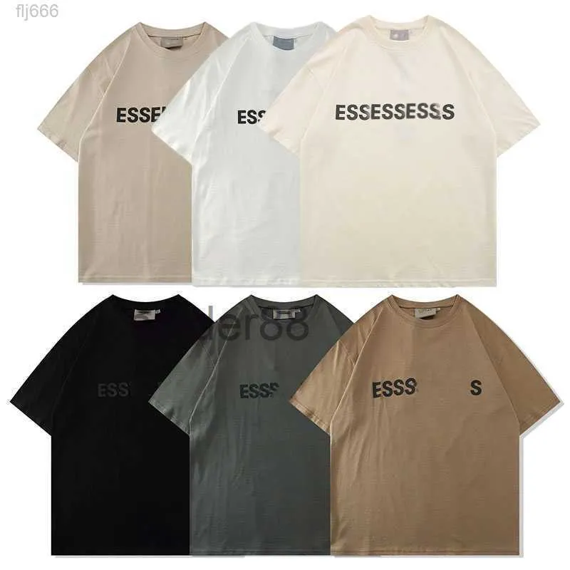 Футболка Ess Мужские женские дизайнерские футболки для мужчин Летняя мода Футболки с надписью Essen Одежда с рукавами Bear242 Sgv8 Eyrm Wlxf9m3f 66X7