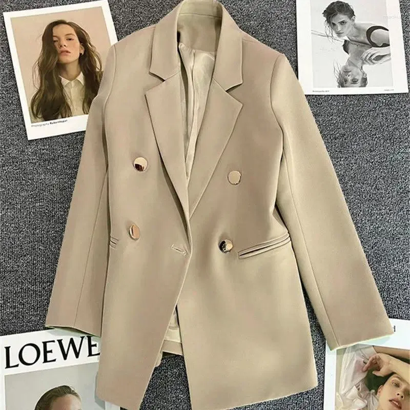 Costumes pour femmes Couleurs Bonbons Costume Décontracté Manteau Blazer 2024 Printemps Automne Veste Hauts Femme Coréenne Vêtements Coupe Large Casaco Feminino