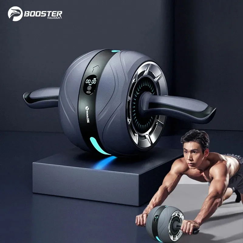 Booster Abdominal Wheel Home Gym Roller AB Gymnastic Fitness Abdomen Training Sports Equipment för ABS Body Shaping 240127