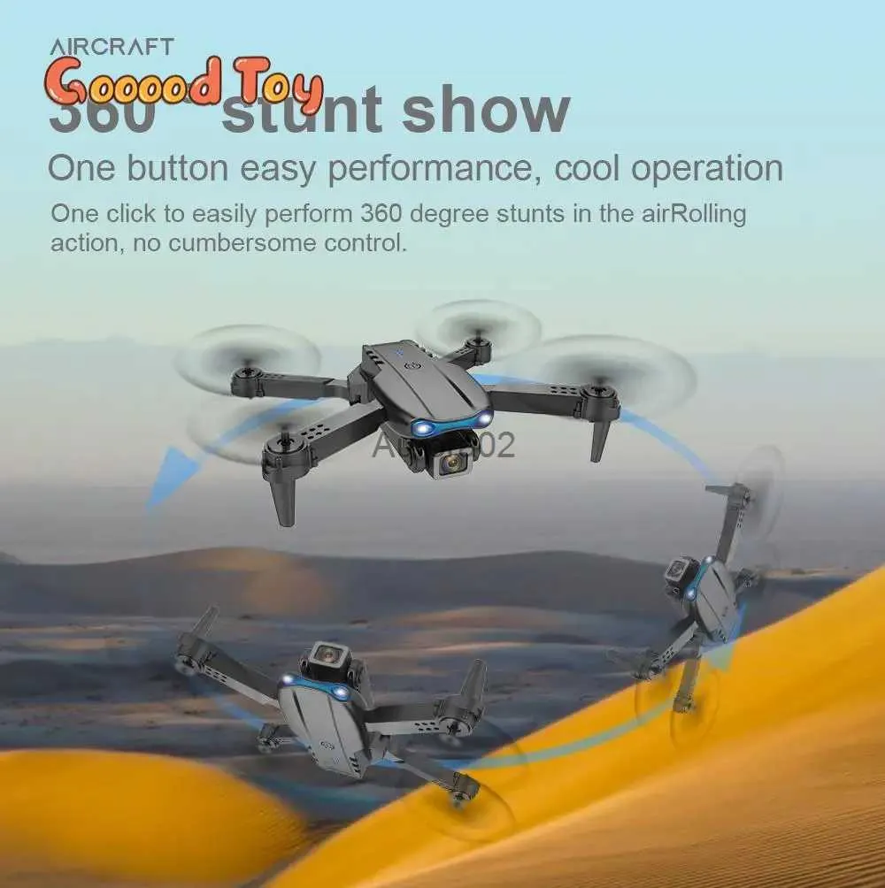 Drohnen K3 E99 Rc Drone Mini mit Kamera HD 4K Luftaufnahmen Uav Quadcopter Fernbedienung Flugzeug Flugzeug Hubschrauber Spielzeug YQ240217