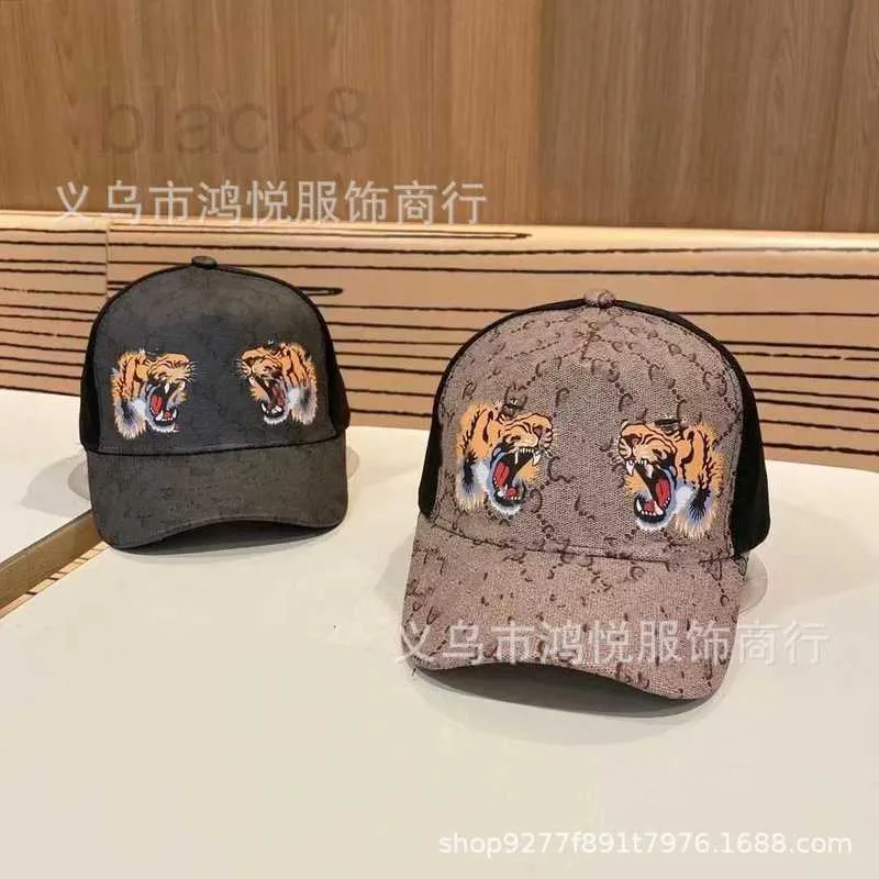 Casquettes de baseball Designer Summer Femmes Baseball Hat Mesh Hat Mode Double Tiger G Lettre Brodée Duck Tongue Cap Sunscreen Chapeaux 65VQ