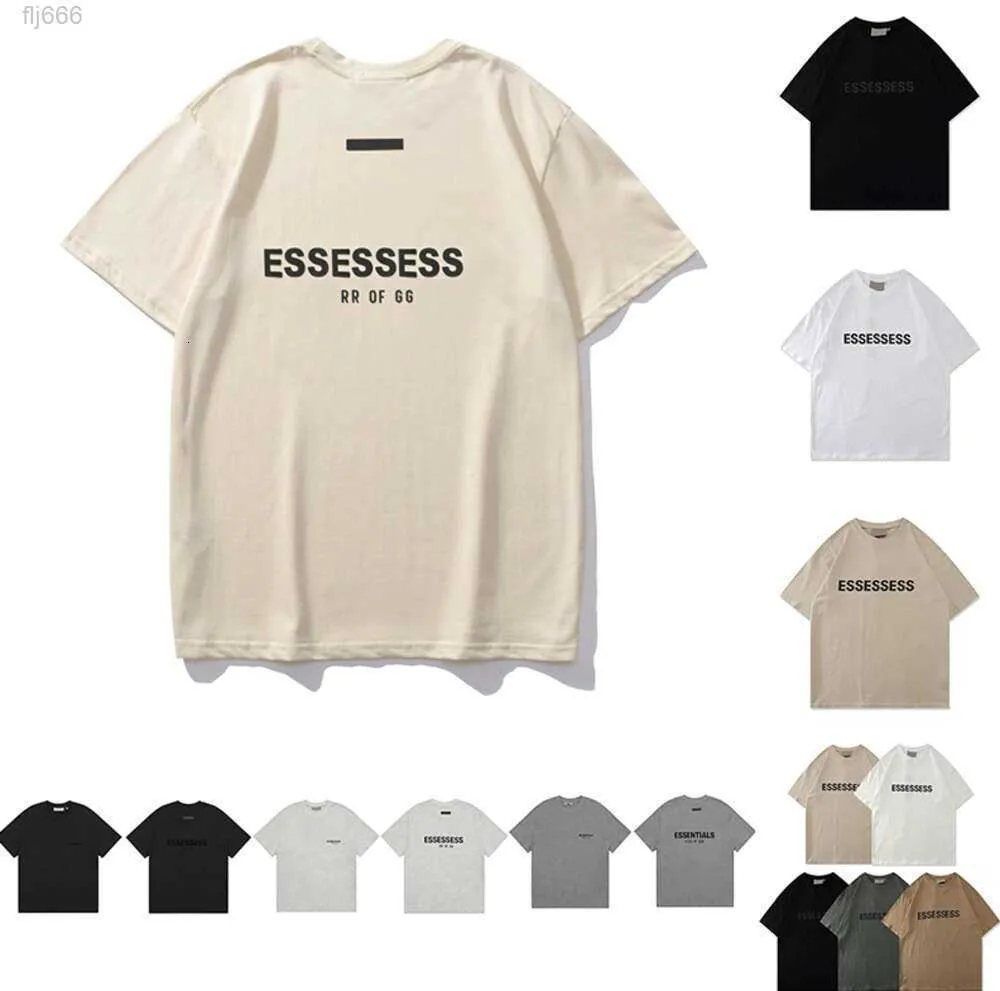 Ess Mens Womens Designers Camisetas para Homem Verão Moda Essen Carta Camisetas Roupas Vestuário Mangas Urso Camisetas 33ess 4KJP