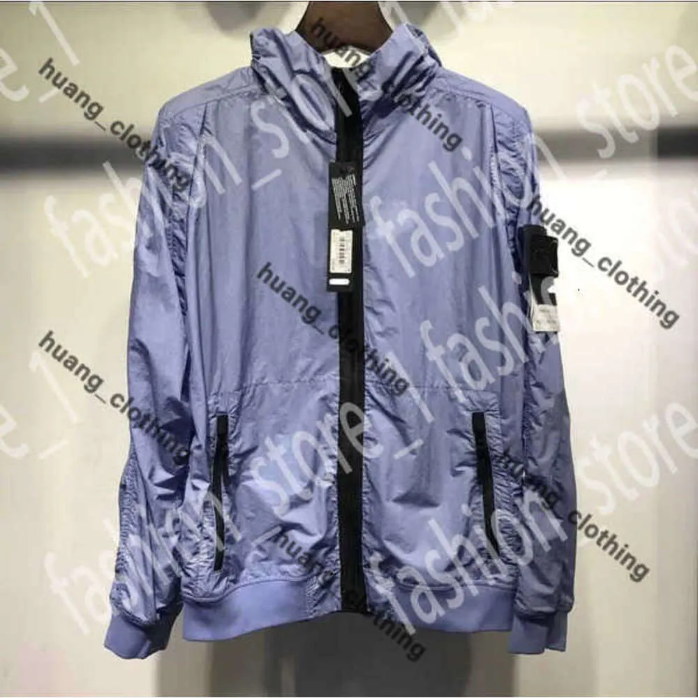 Stones Fashion Stones Island Jacket Compagnie CP Jacket Ytterkläder Tracksuit Badges Zipper Shirt Jacket Loose Style Spring Men Top Oxford Portable CP Stone Rose 1T 1T