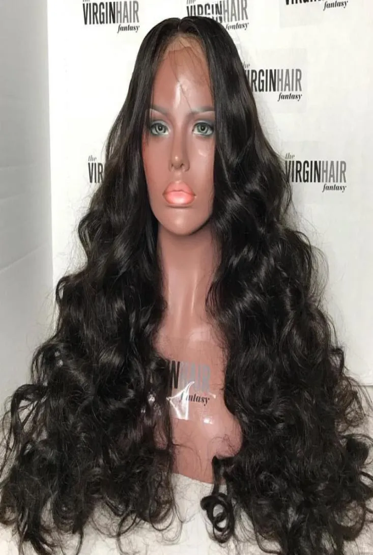 Parrucche personalizzate per capelli umani 10A per donne nere Brazilain peruviano Big Bodywave Loosewave Parrucche piene in pizzo e parrucche anteriori in pizzo4322866