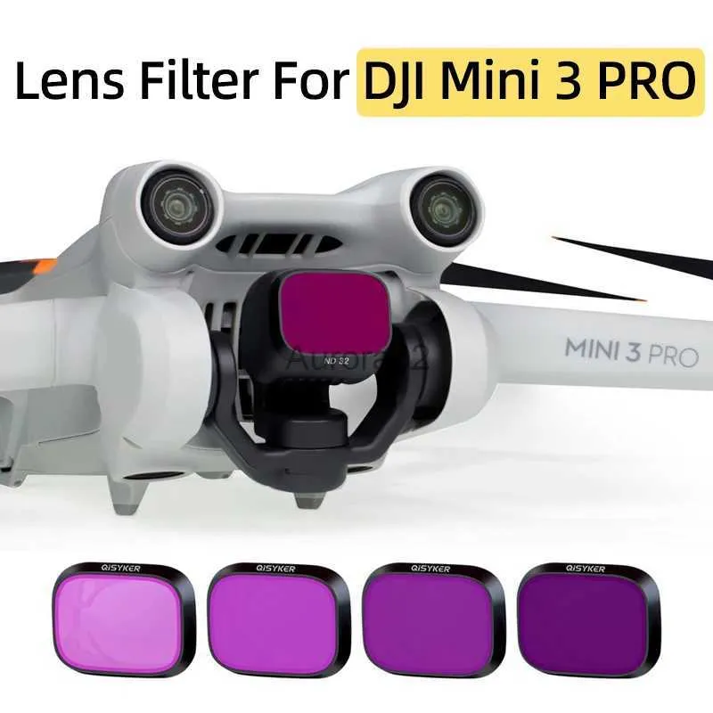 Drony dla DJI Mini 3 Pro Drone Gimbal Camera Filtr soczewki ND8/16/32/64 4 w 1 ND Zestawy filtrów