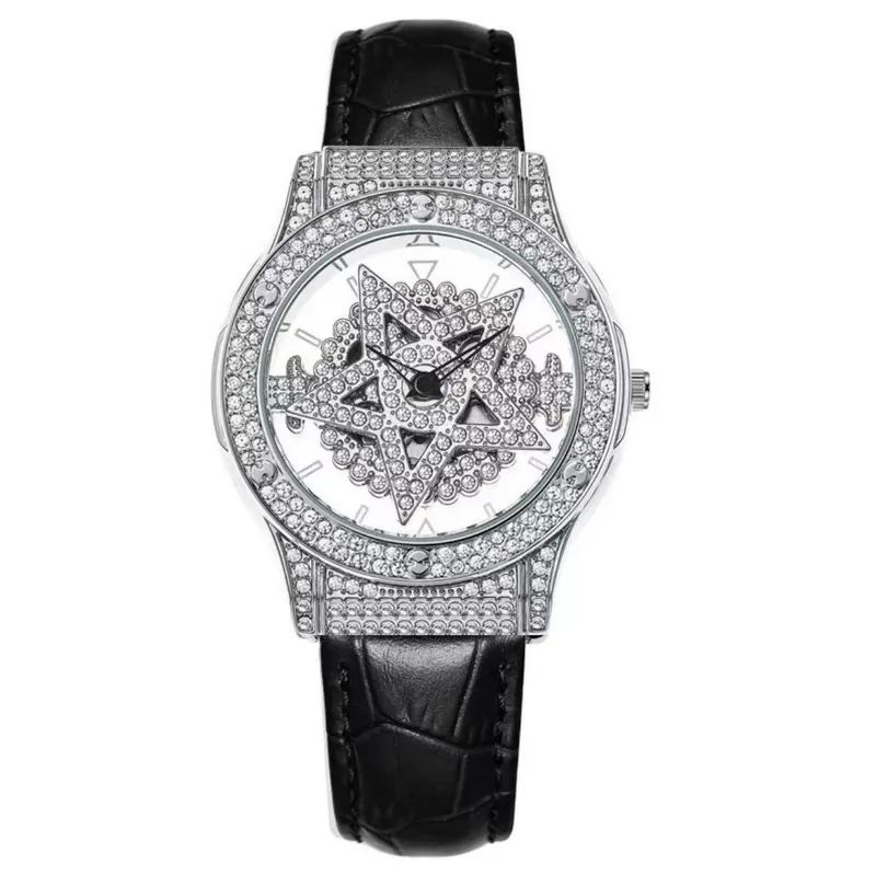 Женские дизайнерские наручные часы отличного качества с бриллиантами Life Водонепроницаемые 30 м с коробкой для женщин Роскошный циферблат 40 мм Кварцевый ремешок из натуральной кожи Часы no482
