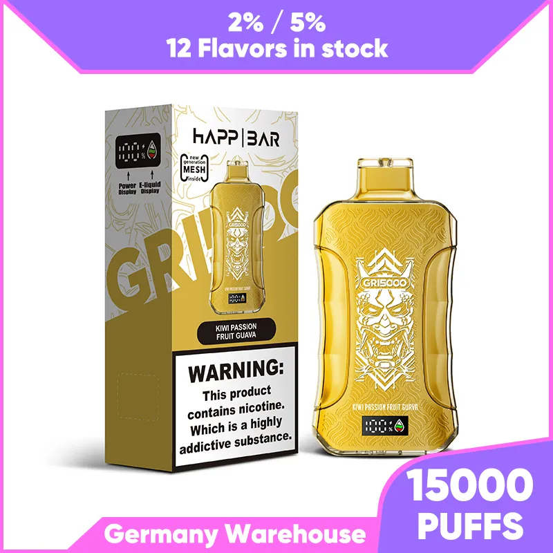 EU Warehouse Clear Vape 15k Puffs Crystal Pro Wegwerp e-sigaret