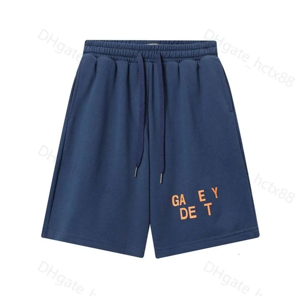 Nouveau 2024 Galleryes Dept Shorts pour hommes Pantalons de créateur de mode Pantalon de survêtement moucheté pour hommes Femmes Lâche Casual Court 50 Style Taille S-XL f6