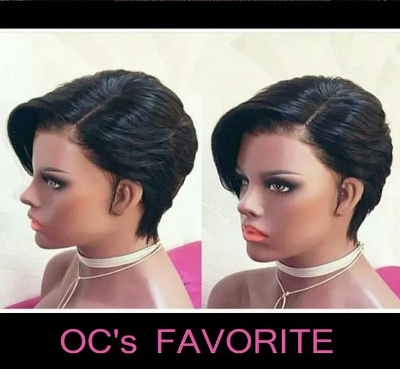 OC903 Europe and America Wig Black Long Freat Hair Front Lace Lace يمكن أن يكون مصبوغًا بدعمًا صينيًا بالكامل 2782846