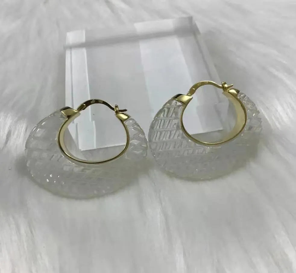 Boucles d'oreilles à aiguille en argent S925 pour femmes, nouveau grand cercle de style coréen, à la mode, rouge net, 1125533, 2021