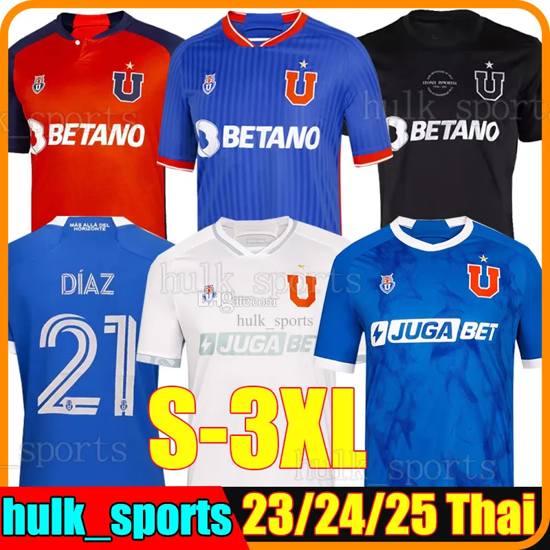 XXXL 24/25 Universidad De Chile Voetbalshirts 2024 ASSADI OSORIO GUERRERO DIAZ FERNANDEZ PALACIOS DOMINGUEZ CASANOVA MORALES heren dames kinderkit voetbalshirt