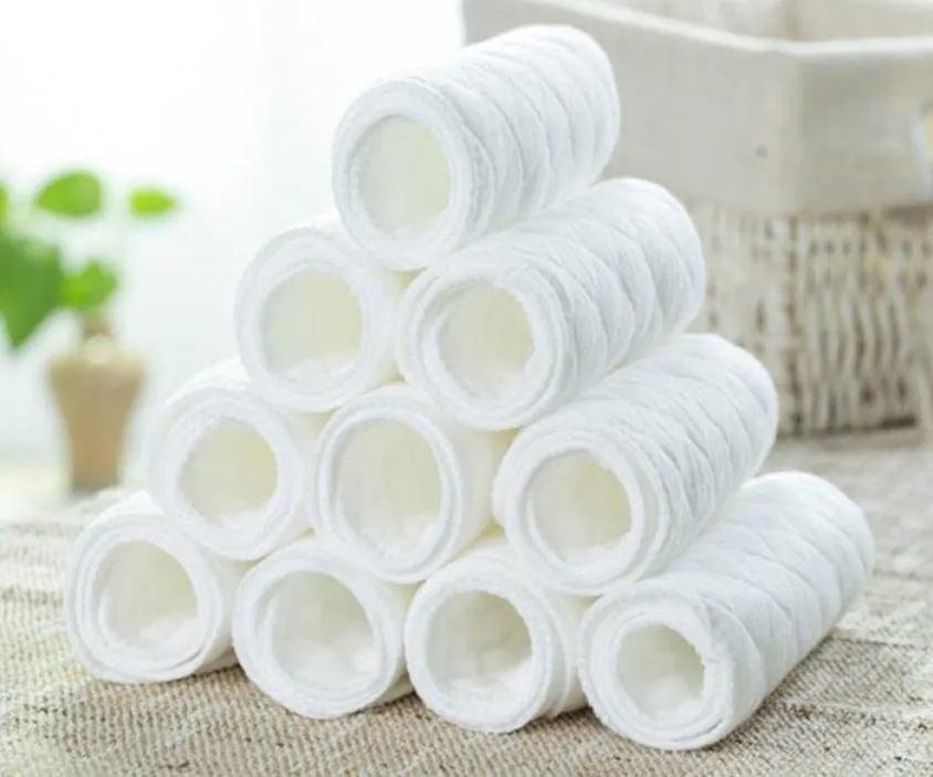 50 PCS تجنب طي ثلاث طبقات من القطن البيئي المتكرر مع الحفاضات لا عامل الفلورسنت diapers8280629