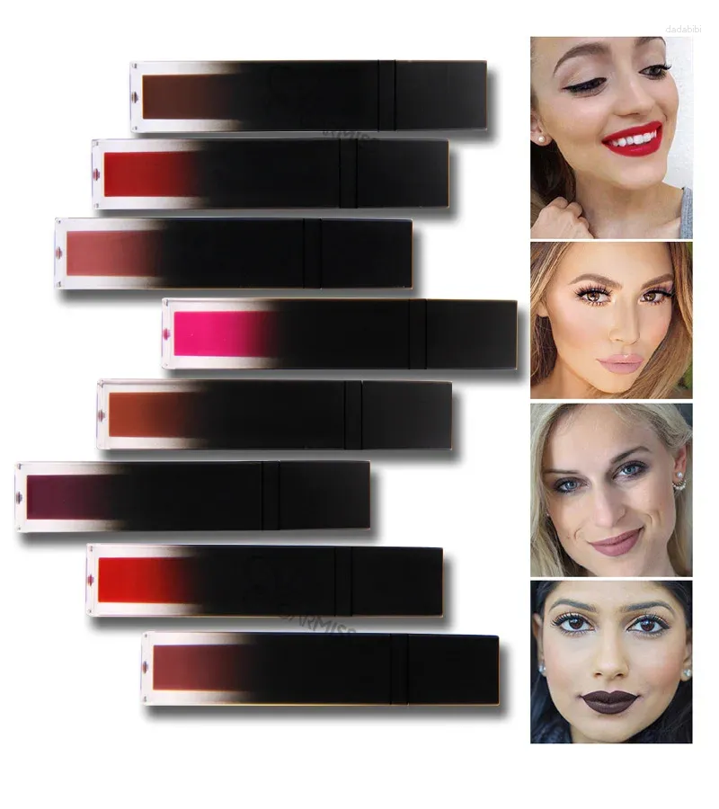 Lucidalabbra 10 pezzi rossetto opaco con etichetta privata impermeabile logo personalizzato liquido trucco all'ingrosso cosmetici OEM di lunga durata