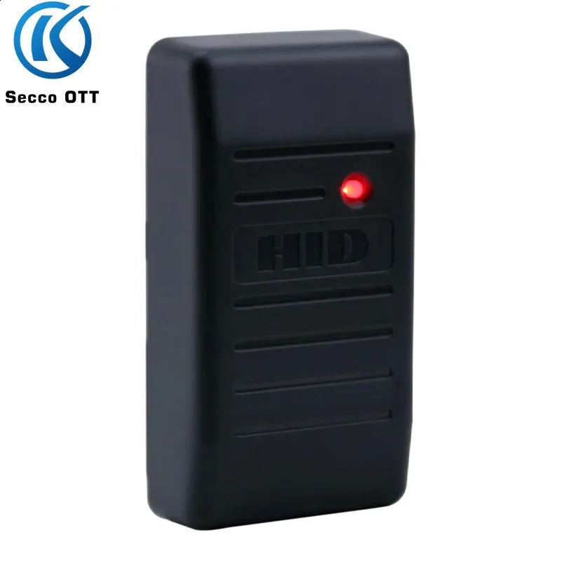 Lecteur de carte de contrôle d'accès RFHID étanche RFID 125khz Wiegand 2637 RS485 RS232 Communication de niveau TTL 240123
