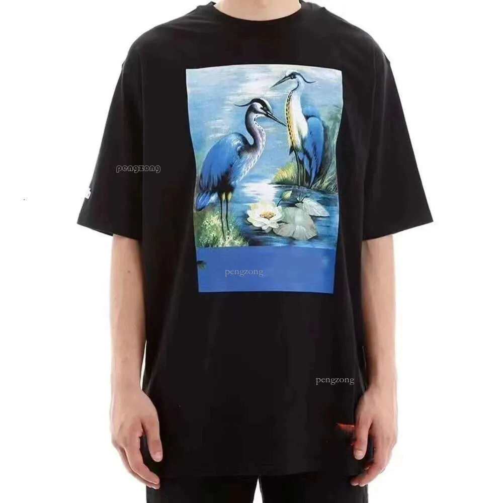 T-shirts pour hommes T-shirt pour femmes Summer Best-seller Lettre Imprimer Manches courtes Lâche Casual Hip Hop Vêtements Designer Style Luxe Heron pour hommes 370