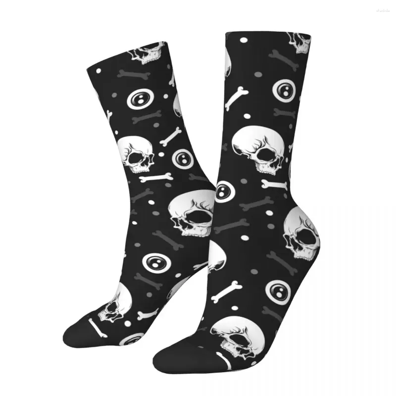 Chaussettes pour hommes motif crâne crânes hommes hommes femmes bas d'été imprimés