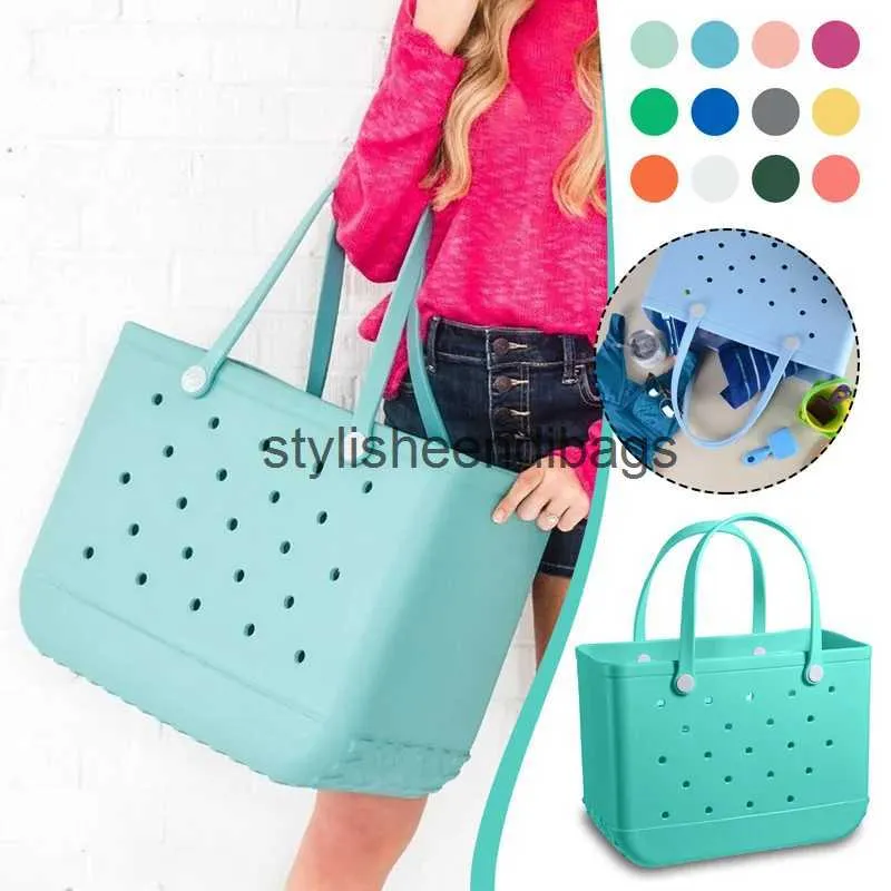 Sac De Plage Imperméable En EVA - Grand Format 46x32x23 Cm - Léger, Durable - Idéal Pour Sport, Voyage, Piscine - Plusieurs Coloris - 4