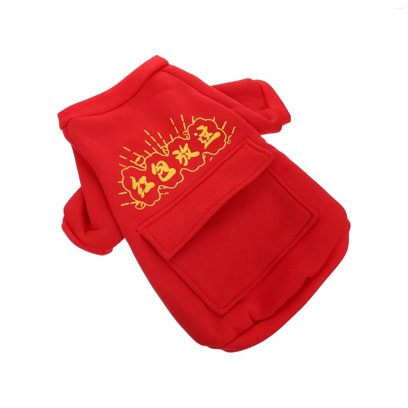 Dog Apparel Sweater Two-legged Clothes Dreses Fleece Coats For Winter Polyester Cat Clothing