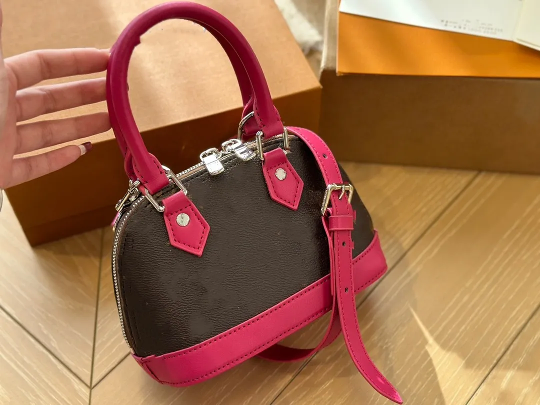 Mini bolsas de conchas para mujeres Setchels de compras de moda bolsos de hombro de mensajero cruzado bolsos de cuero maletín negro mochil
