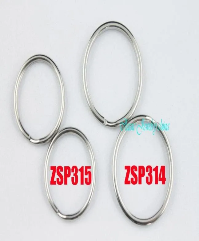 sleutelhanger ring 1625mm1830mm split ringen dubbele lus ring roestvrij staal kan Mix DIY sieraden 100 stuksslot ZSP314 ZSP31516447564029798