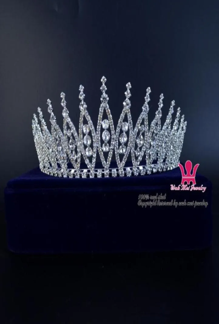 Wedding Bridal Tiara Opaska na głowę Pageant Crown Hair Bejdia