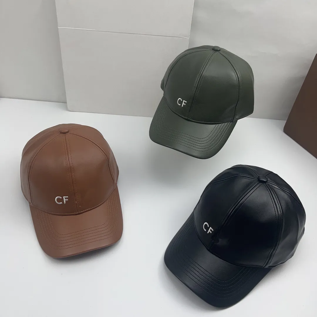 Cap designer cap luxury designer hat leather baseball cap men and women fashion trend hat classic big brand hat